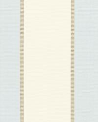 Montebello Stripe Azure by  Schumacher Fabric 