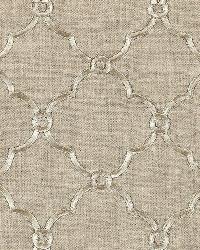 Luxembourg Embroidery Linen by  Schumacher Fabric 