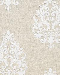 Belfort Linen Applique Linen by  Schumacher Fabric 