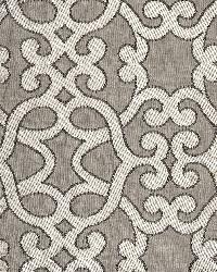 Amboise Linen Embroidery Zinc by  Schumacher Fabric 