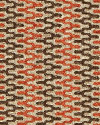 Rivington Weave Red Earth by  Schumacher Fabric 