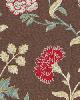 Schumacher Fabric SHERIDAN LINEN EMBROIDERY CRIMSON