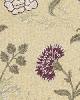 Schumacher Fabric SHERIDAN LINEN EMBROIDERY MULBERRY