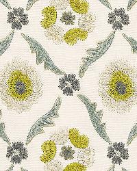 Claremont Embroidery Chartreuse by  Schumacher Fabric 
