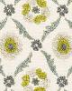 Schumacher Fabric CLAREMONT EMBROIDERY CHARTREUSE