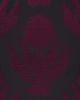 Schumacher Fabric AGRA SILK WEAVE BLACK PLUM
