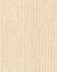 Mackay Linen Stripe Red Earth by  Schumacher Fabric 