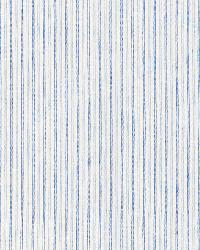 Mackay Linen Stripe Sky by  Schumacher Fabric 