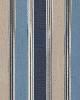 Schumacher Fabric ADDISON COTTON STRIPE INDIGO