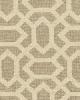 Schumacher Fabric SAN REMO FRET SAHARA