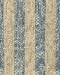 Augustin Linen Stripe Denim   Linen by  Schumacher Fabric 