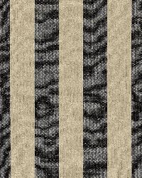 Augustin Linen Stripe Ebony   Linen by  Schumacher Fabric 