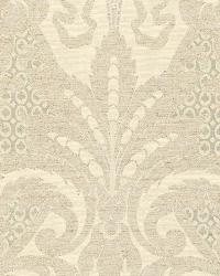 Toscana Linen Damask Greige by  Schumacher Fabric 