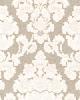 Schumacher Fabric MONTALCINO APPLIQUE DAMASK LINEN