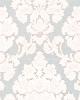 Schumacher Fabric MONTALCINO APPLIQUE DAMASK ROBINS EGG