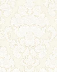Montalcino Applique Damask Champagne by  Schumacher Fabric 