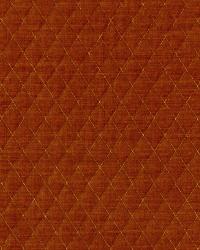 Paley Quilted Velvet Chinese Orange by  Schumacher Fabric 