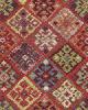 Schumacher Fabric KILIM WEAVE CARMINE