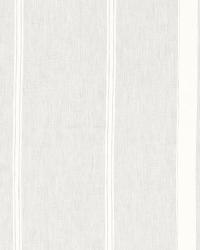 Oasis Linen Stripe Fog by  Schumacher Fabric 