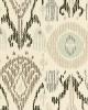 Schumacher Fabric TURKESTAN EMBROIDERY MOONSTONE