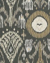 Turkestan Embroidery Charcoal by  Schumacher Fabric 
