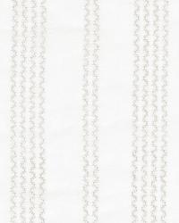 Piero Stripe Embroidery Pearl by  Schumacher Fabric 
