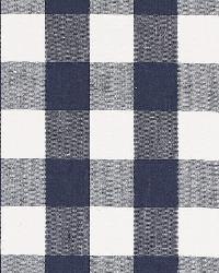 Key West Check Navy by  Schumacher Fabric 