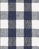 Schumacher Fabric KEY WEST CHECK NAVY