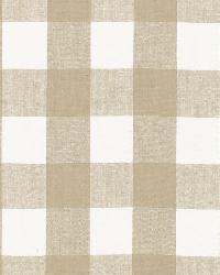 Key West Check Sahara by  Schumacher Fabric 