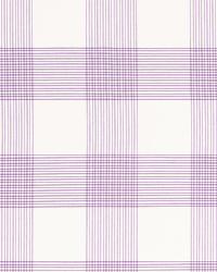 Antigua Plaid Lavender by  Schumacher Fabric 
