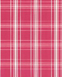 Belize Plaid Azalea by  Schumacher Fabric 