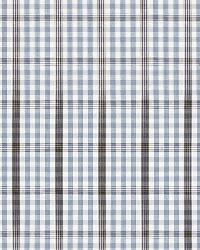 Cozumel Plaid Cornflower by  Schumacher Fabric 