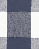 Schumacher Fabric KEY LARGO CHECK NAVY