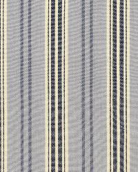 Loire Jute Stripe Bleu by  Schumacher Fabric 