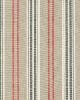 Schumacher Fabric LOIRE JUTE STRIPE NOIR