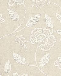 Penelope Embroidery Linen by  Schumacher Fabric 