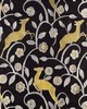 Schumacher Fabric LES GAZELLES AU BOIS NOIR