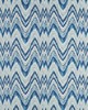 Schumacher Fabric VALKYRIE FLAME STITCH DELFT