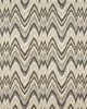 Schumacher Fabric VALKYRIE FLAME STITCH SHALE