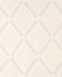 Eugenie Ivory   Bleu by  Schumacher Fabric 