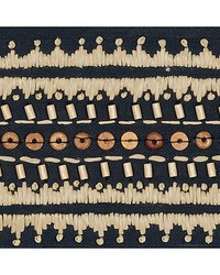 Tonga Tape Lava Black by  Schumacher Trim 