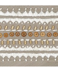 Tonga Tape Sea Oyster by  Schumacher Trim 