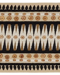 Tahiti Tape Lava Black by  Schumacher Trim 