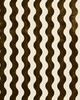 Schumacher Fabric THE WAVE CHOCOLATE
