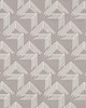 Schumacher Fabric V STEP PALE GREY