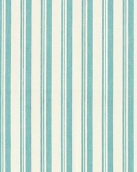 Capri Aqua white by  Schumacher Fabric 