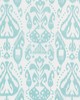 Schumacher Fabric KIVA EMBROIDERED IKAT SKY