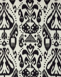 Kiva Embroidered Ikat Raven by   