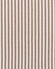 Schumacher Fabric REGATTA LINEN STRIPE SIENNA