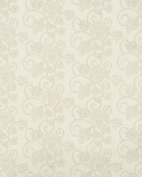 Calliope Embroidery Ivory by  Schumacher Fabric 
